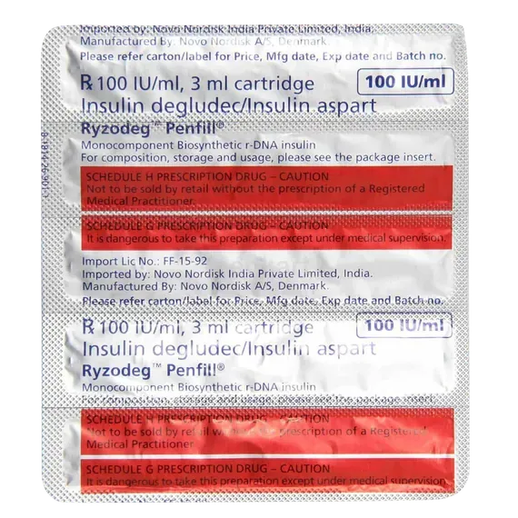 ryzodeg penfill 3 ml